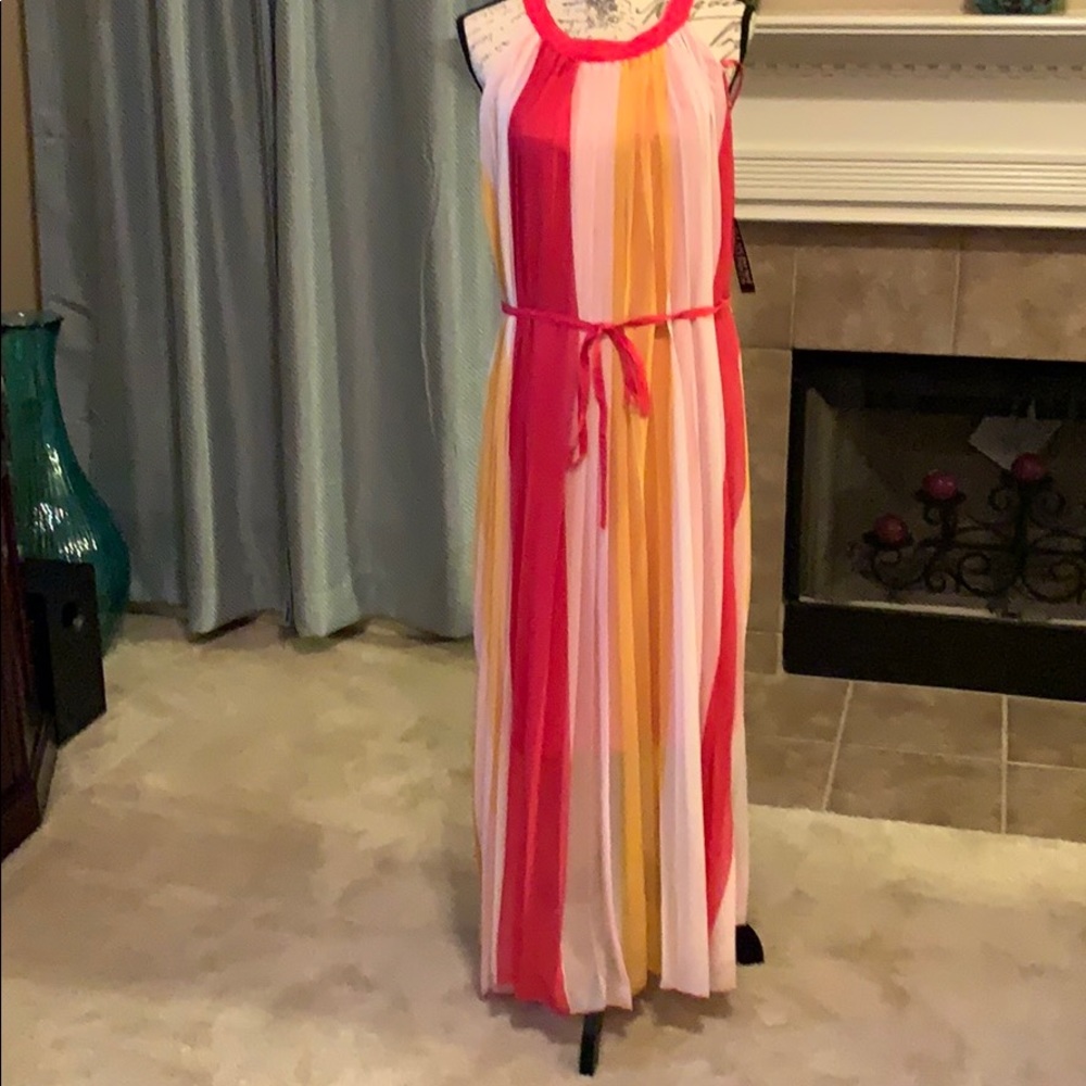 Multi-colored dress